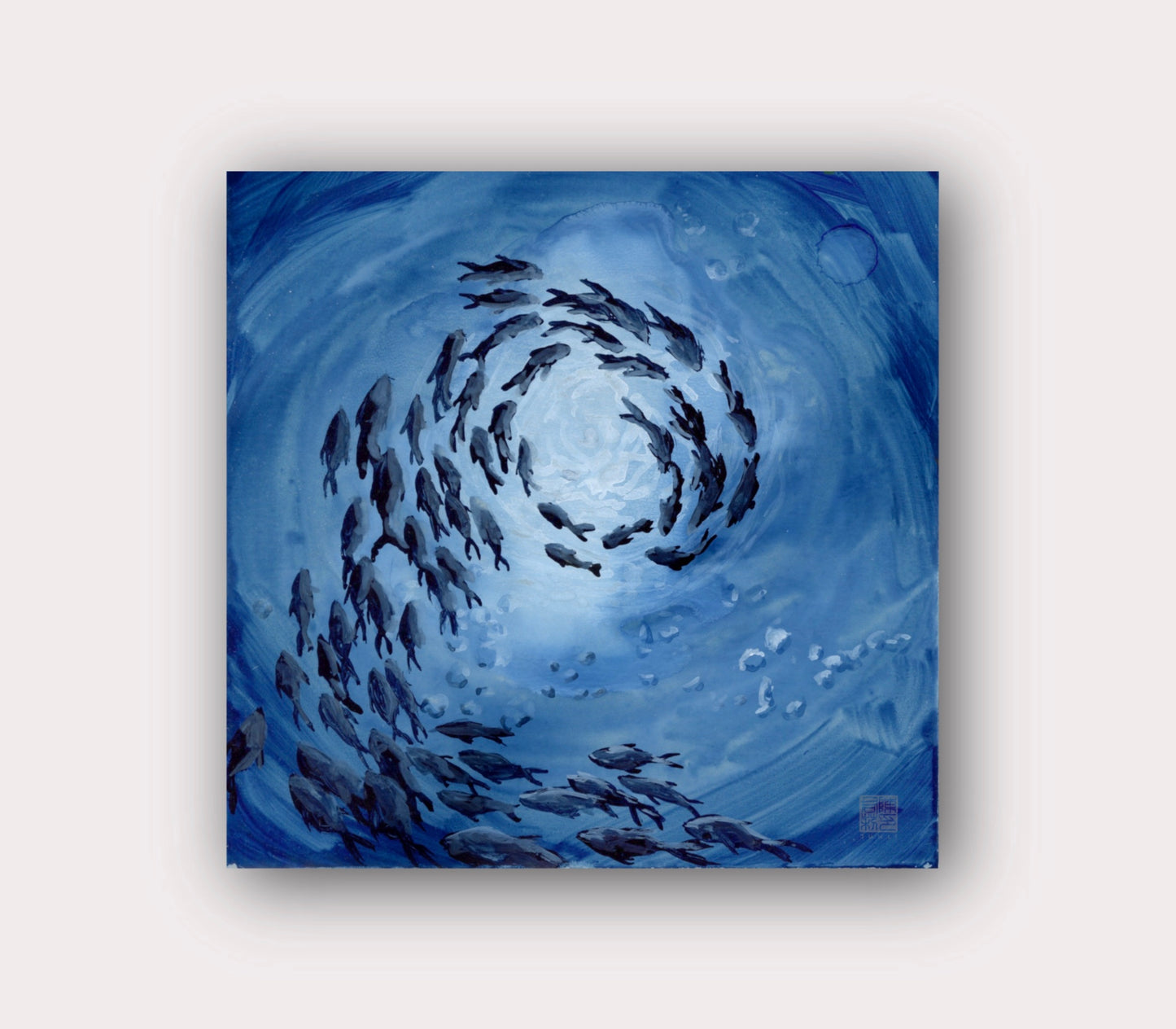 Underwater World | Pearl Shimmery Art Print