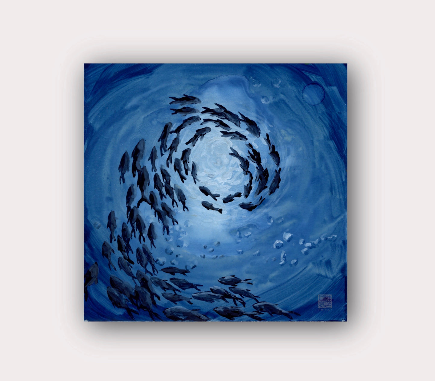 Underwater World | Pearl Shimmery Art Print