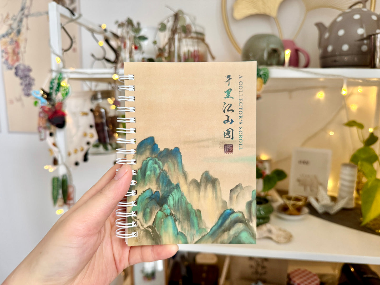 Reusable Stickerbook | Mountain Landscape