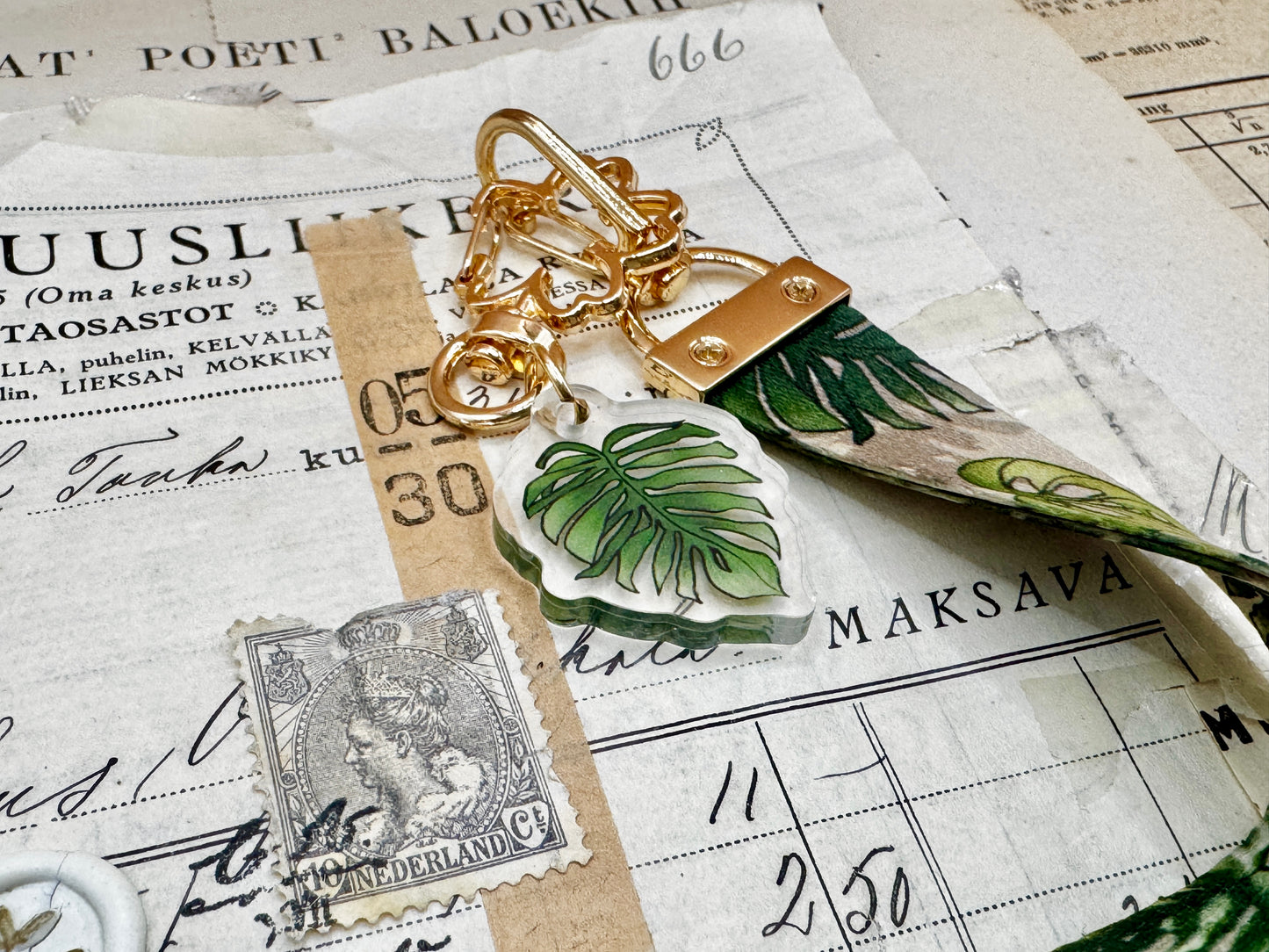 Jungle | Keychain Lanyard