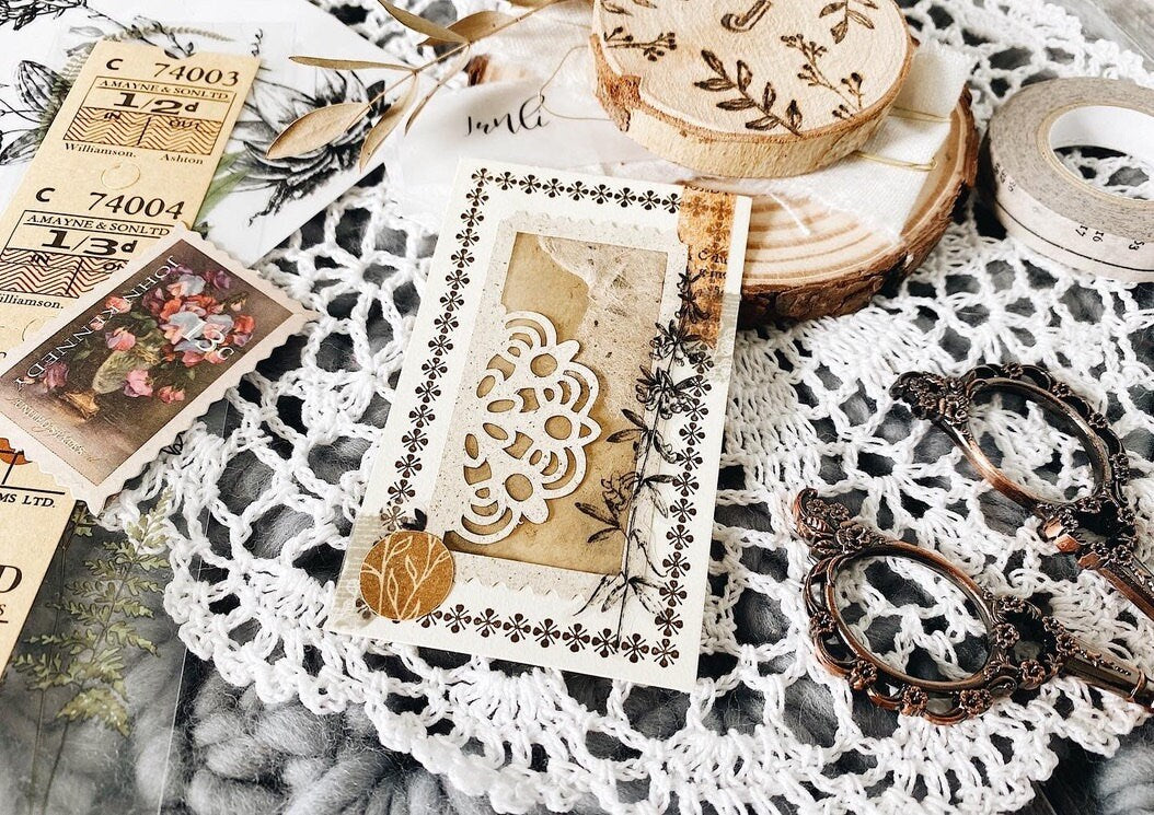 Doily Ticket cutouts in Action