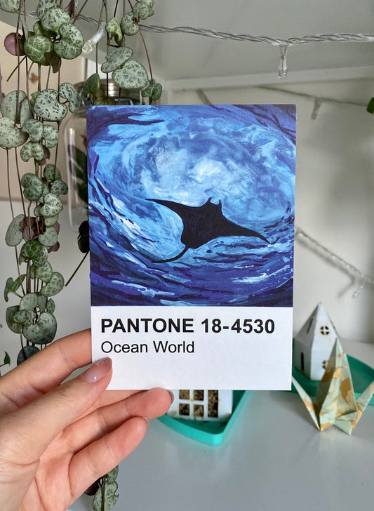 Ocean Pantone | Art Prints