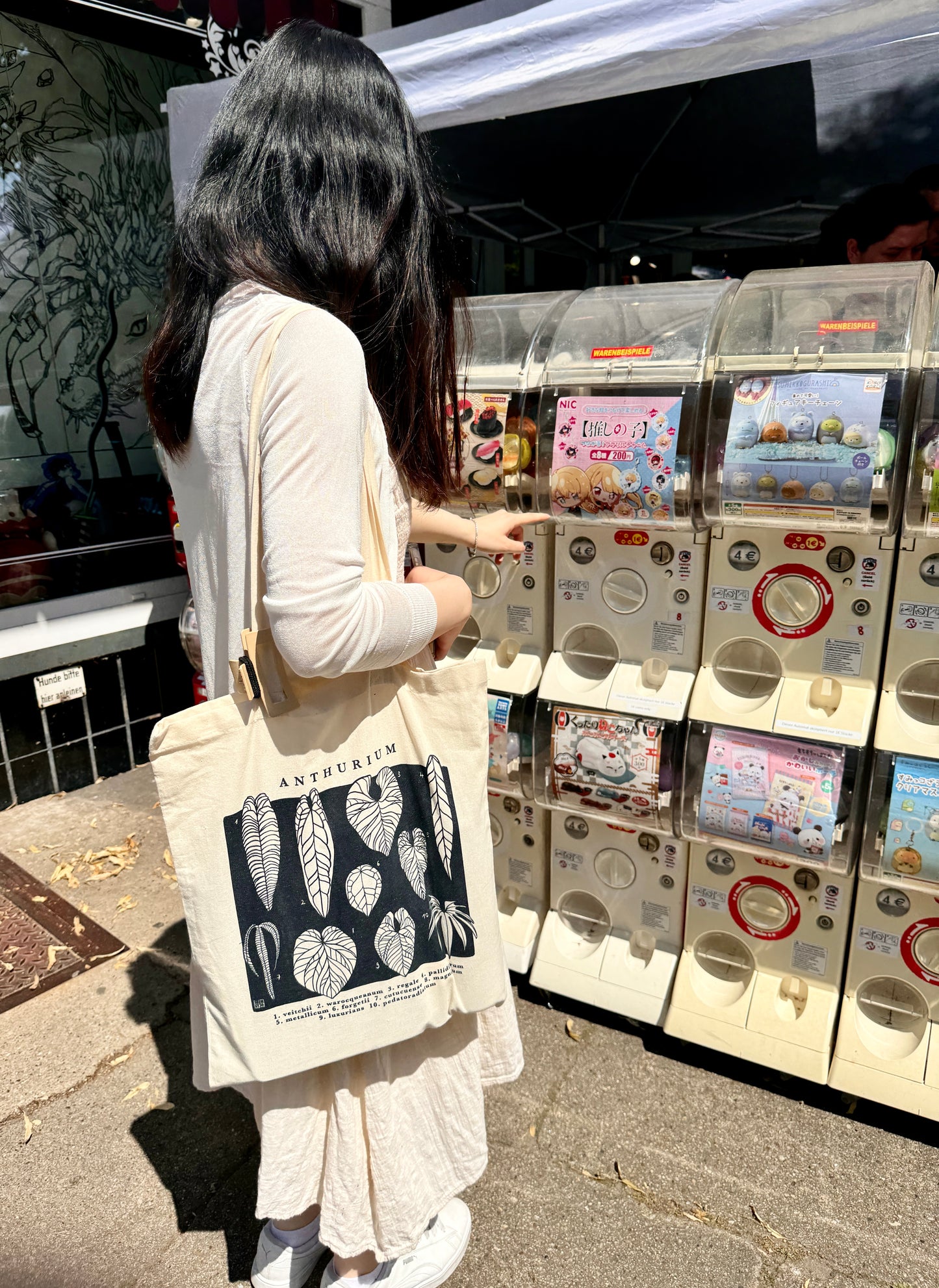 Anthurium Screen Print | Tote Bag