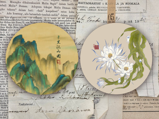 Forest Spirit & Mountains | Mousepads