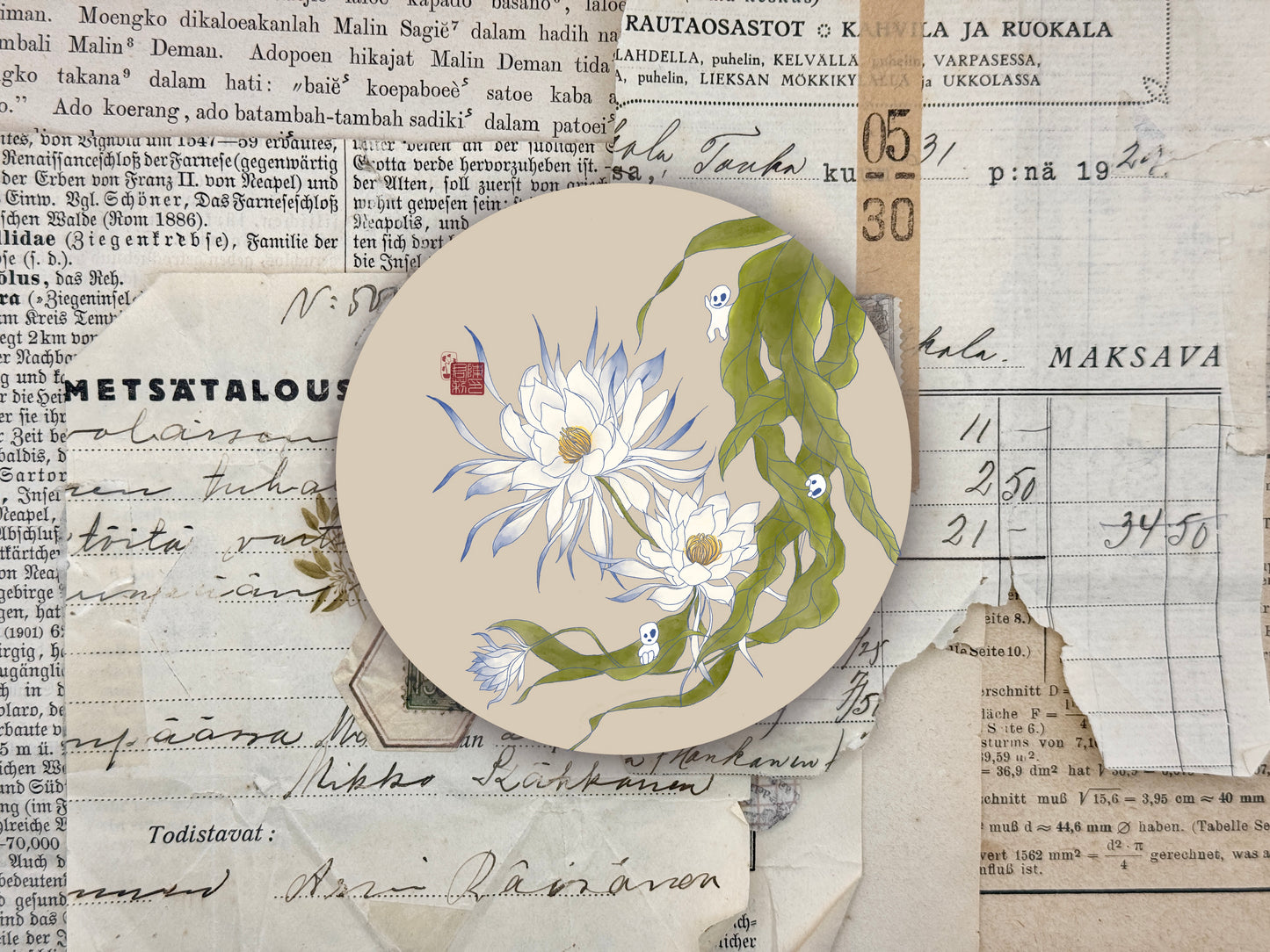 Forest Spirit & Mountains | Mousepads