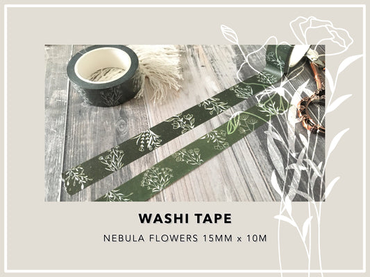 Nebula Flowers | Washi Tape