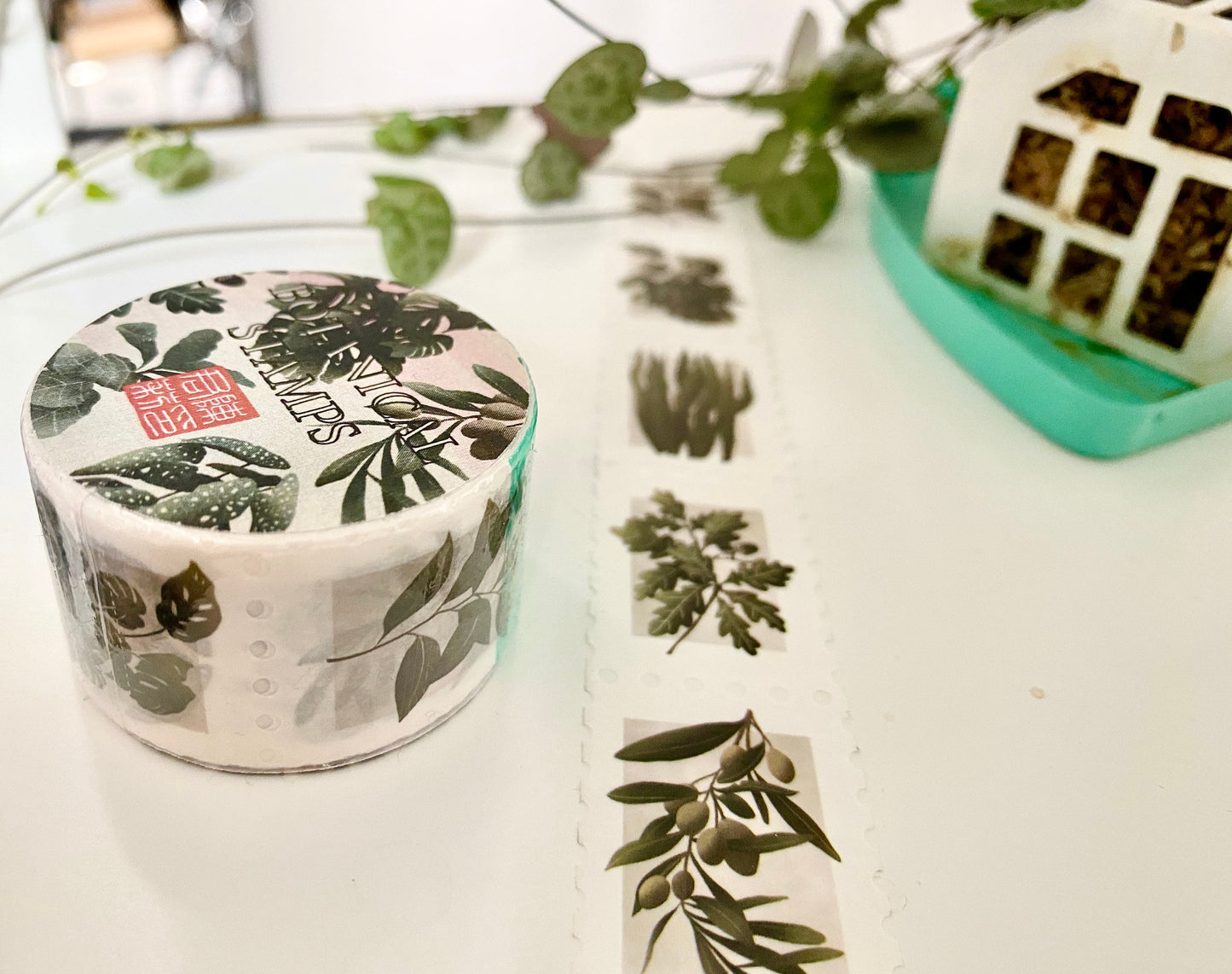 Botanical Stamp | Washi Tape