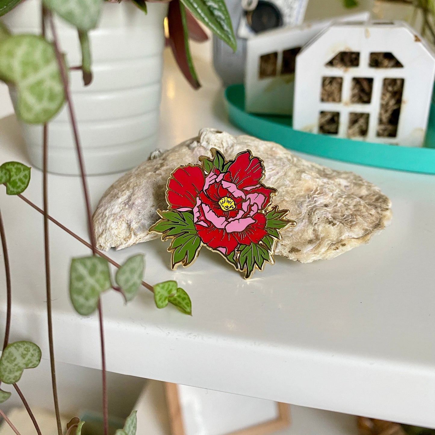 Peony | Enamel Pin